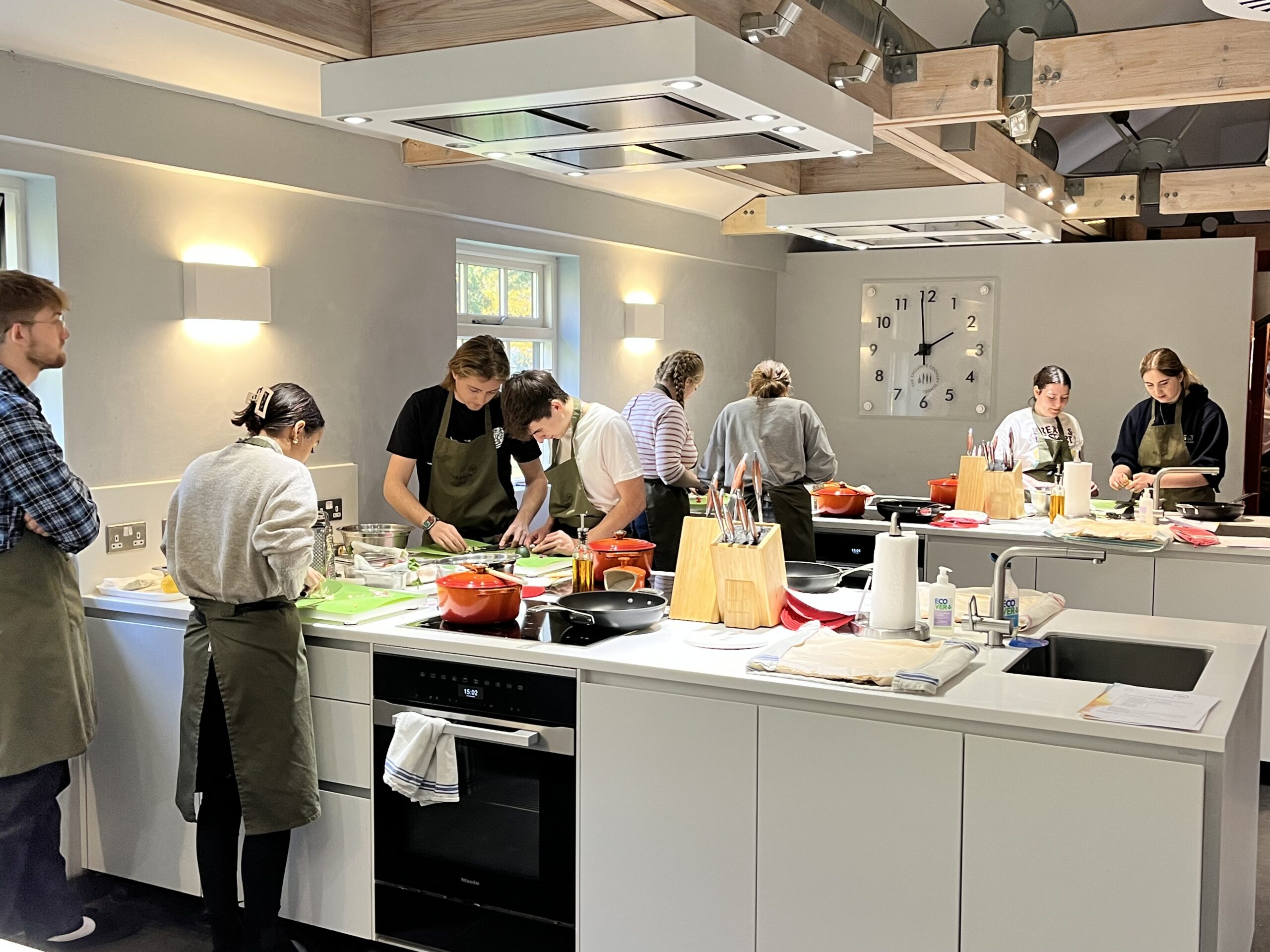 UCS Students Visit Season Cookery School At Lainston House ucs-students-visit-season-cookery-school-at-lainston-house